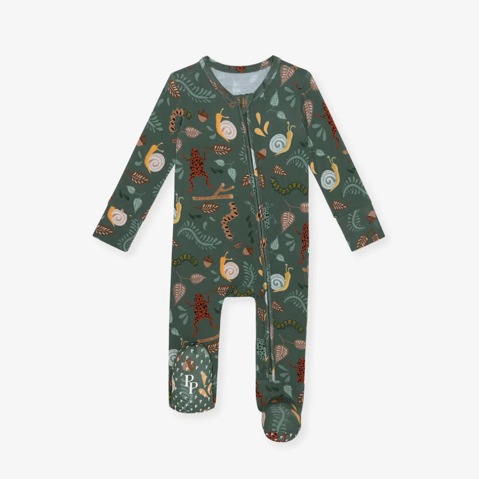 Footie Zippered One Piece
