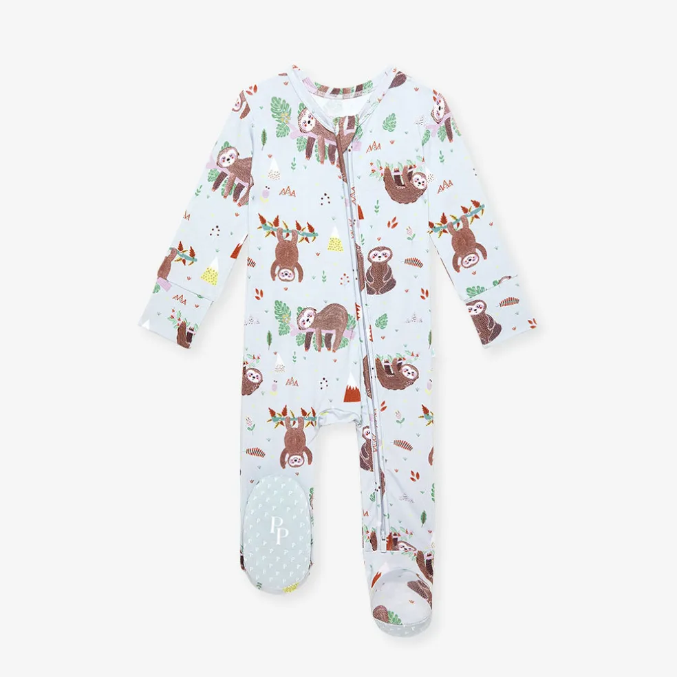 Footie Zippered One Piece