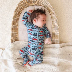 Footie Zippered One Piece