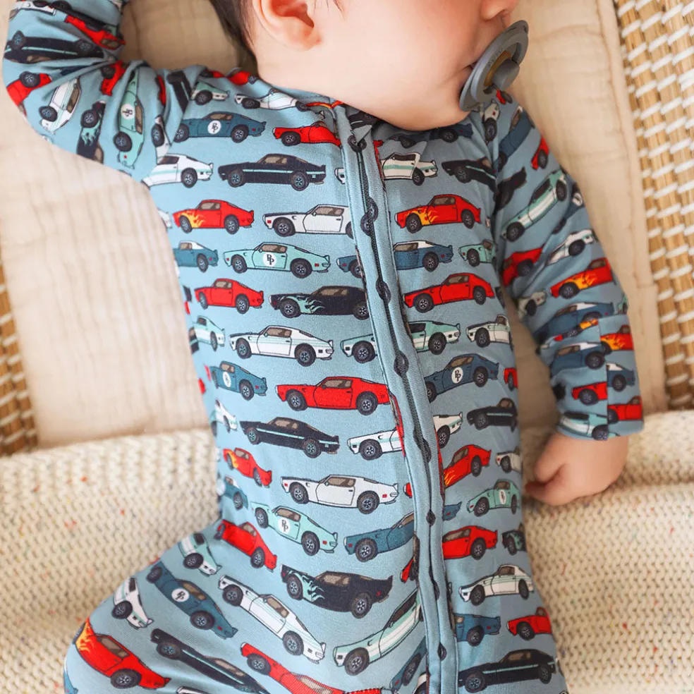 Footie Zippered One Piece