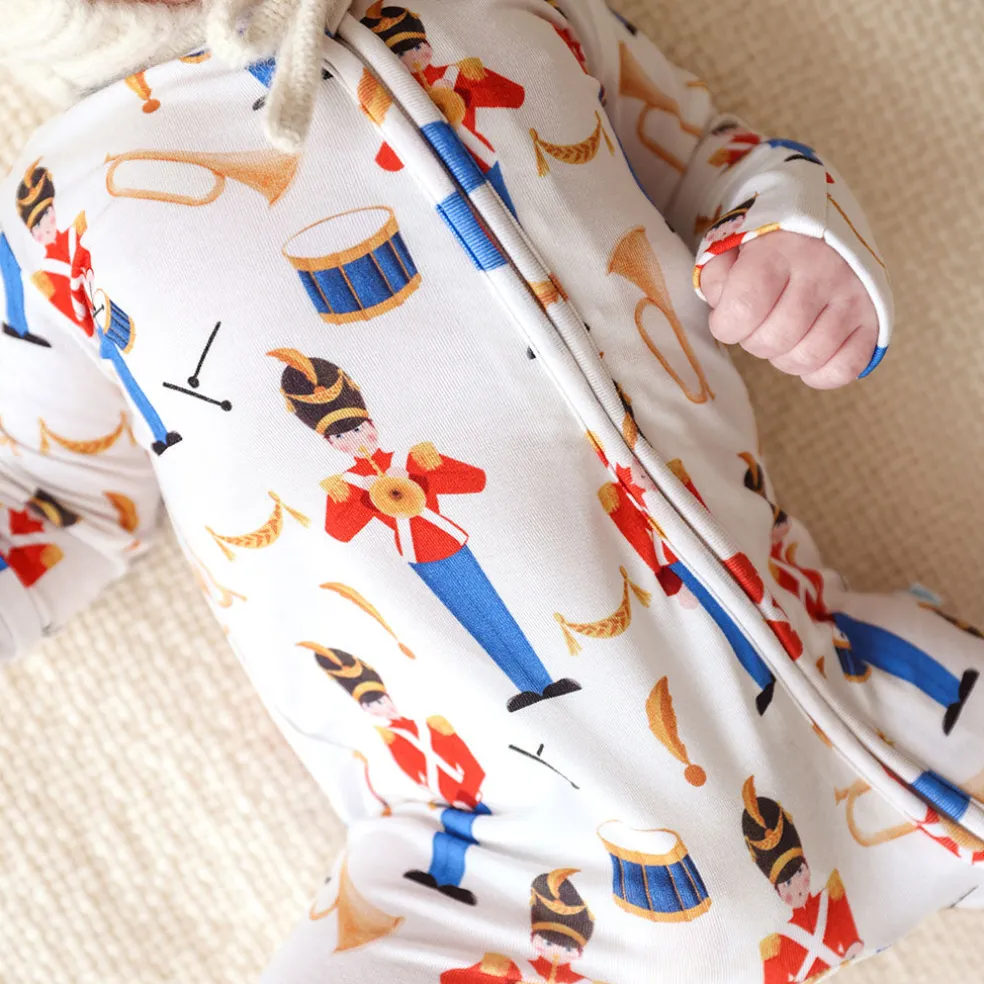 Footie Zippered One Piece