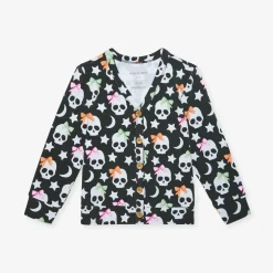 French Terry Button Cardigan