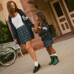 French Terry Pleated Skort