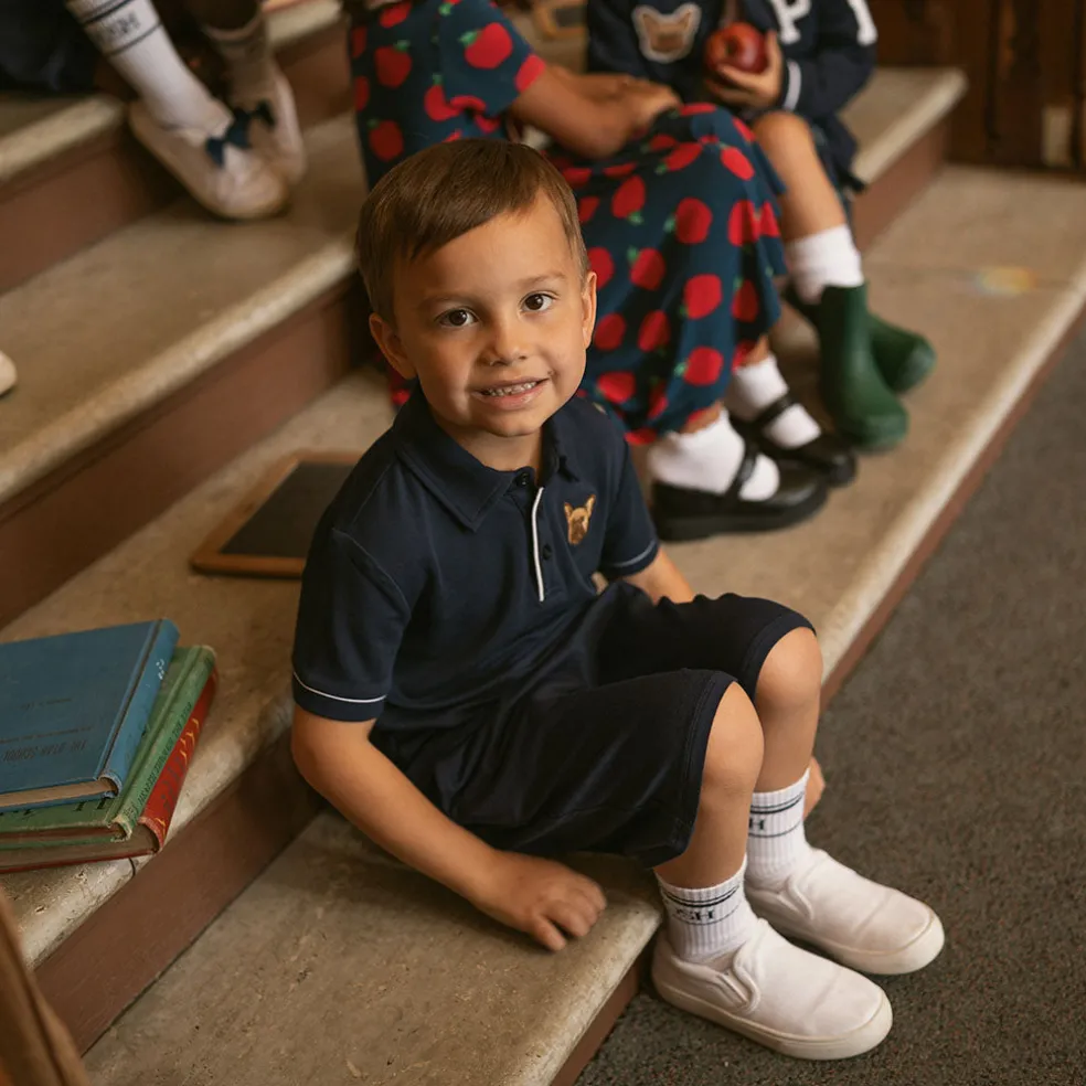 French Terry Polo Shirt