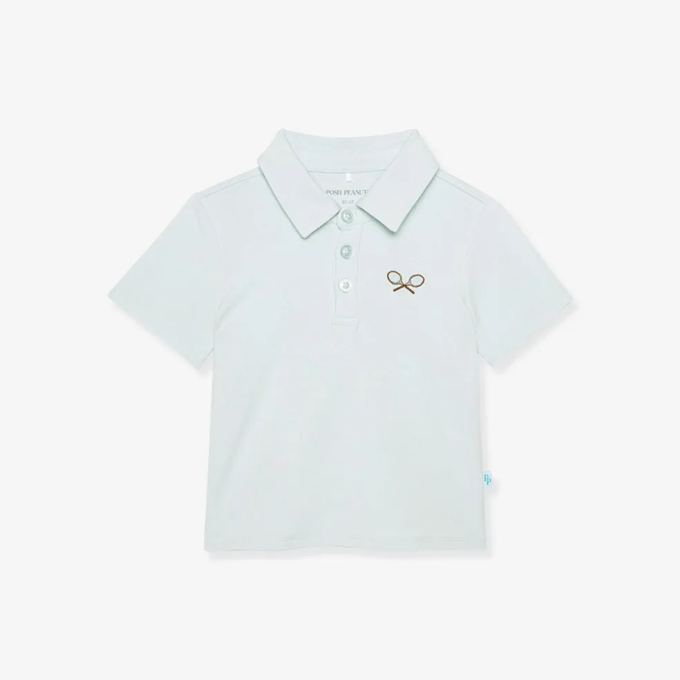 French Terry Polo Shirt