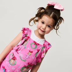French Terry Ruffled Overalls