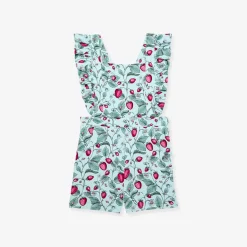 French Terry Short Overalls