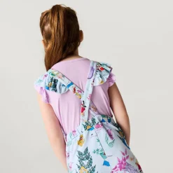 French Terry Short Overalls