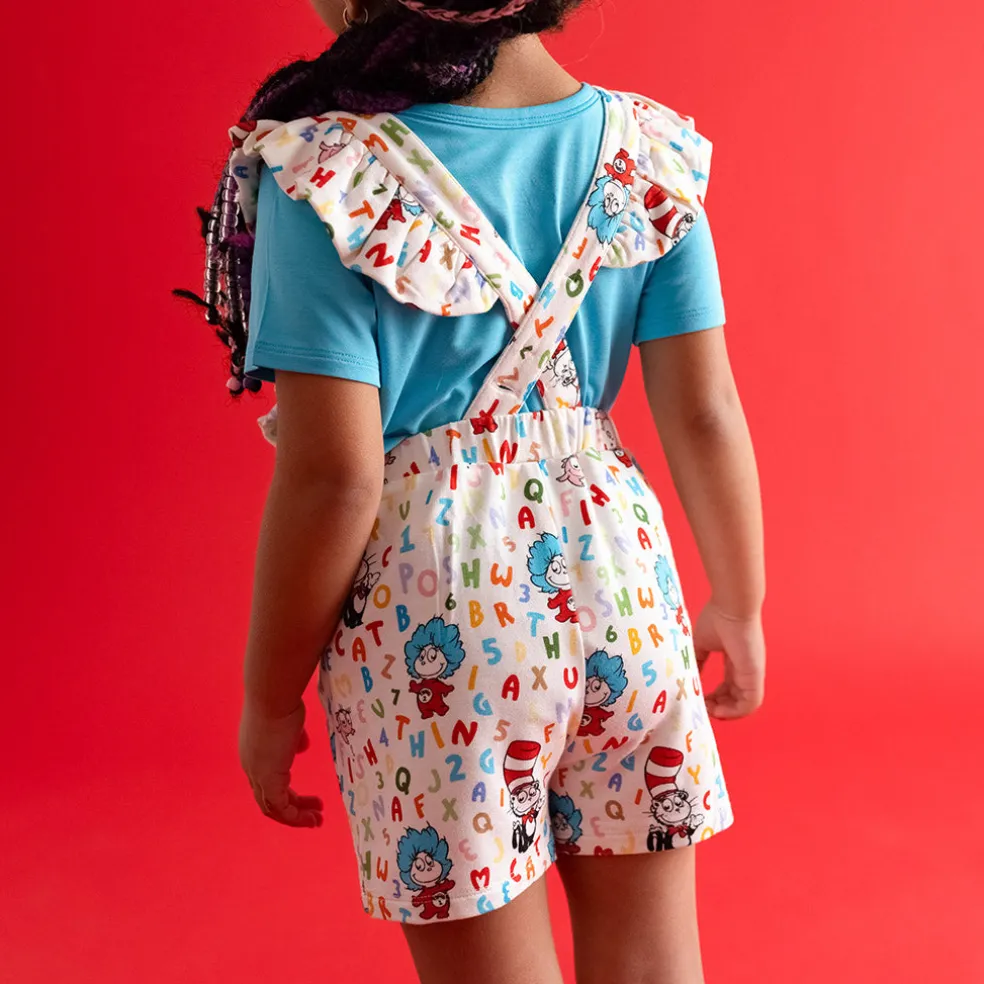 French Terry Short Overalls