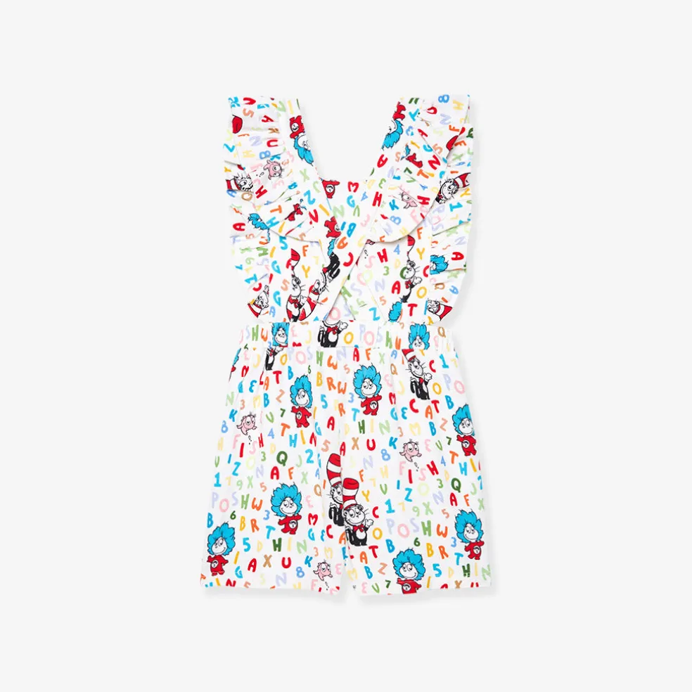 French Terry Short Overalls