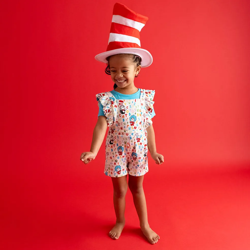 French Terry Short Overalls