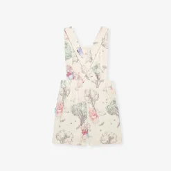 French Terry Short Overalls
