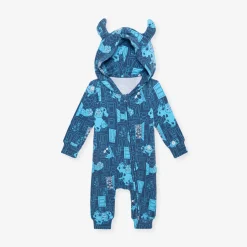 French Terry Sulley Hooded Romper