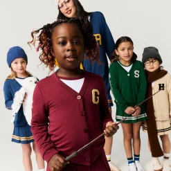 French Terry Varsity Cardigan