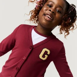 French Terry Varsity Cardigan