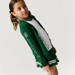French Terry Varsity Cardigan