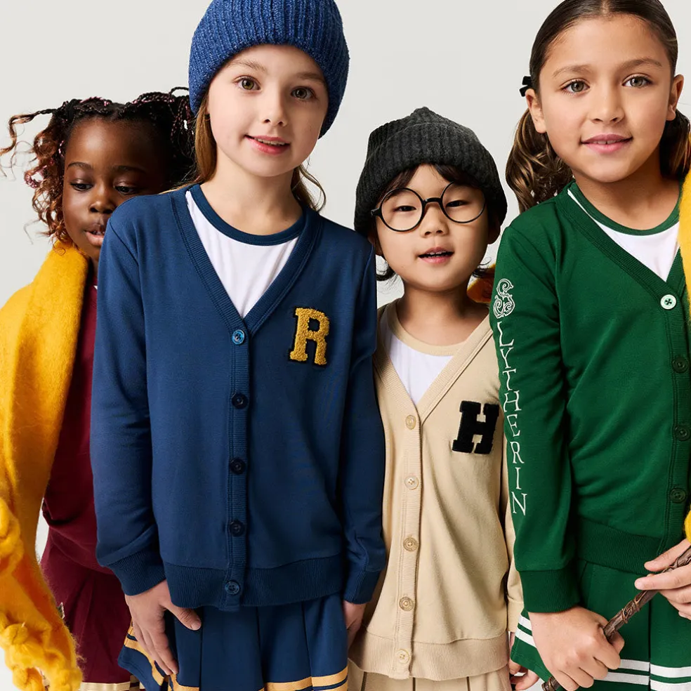 French Terry Varsity Cardigan