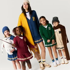 French Terry Varsity Cardigan