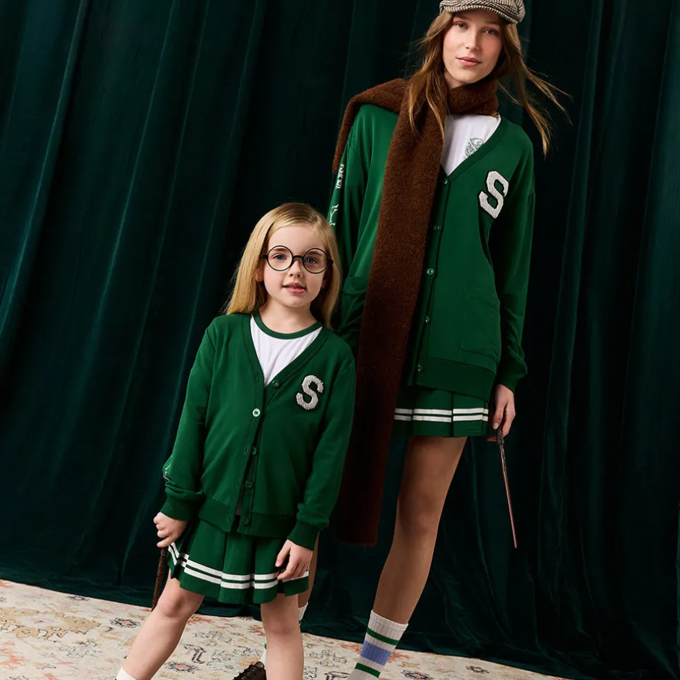 French Terry Varsity Cardigan