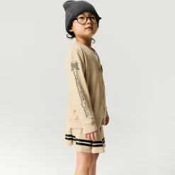 French Terry Varsity Cardigan