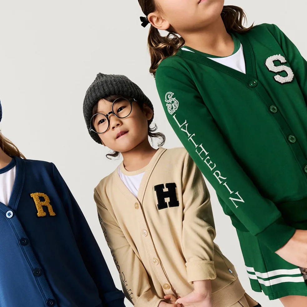 French Terry Varsity Cardigan