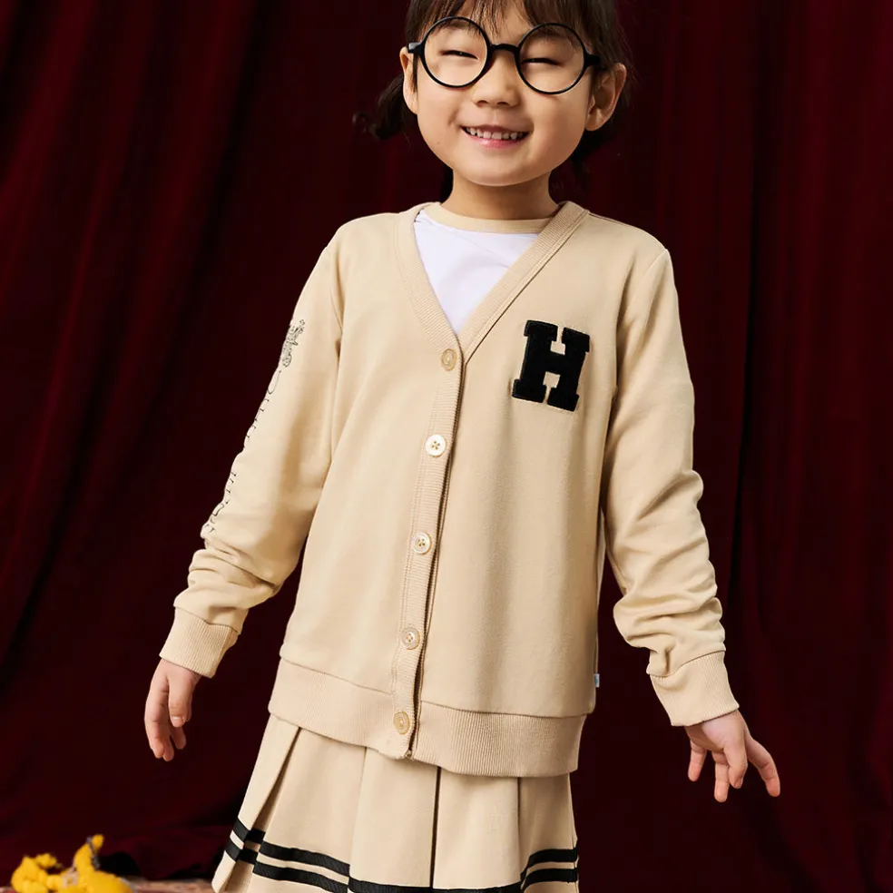 French Terry Varsity Cardigan