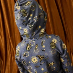 French Terry Zippered Hoodie