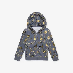 French Terry Zippered Hoodie