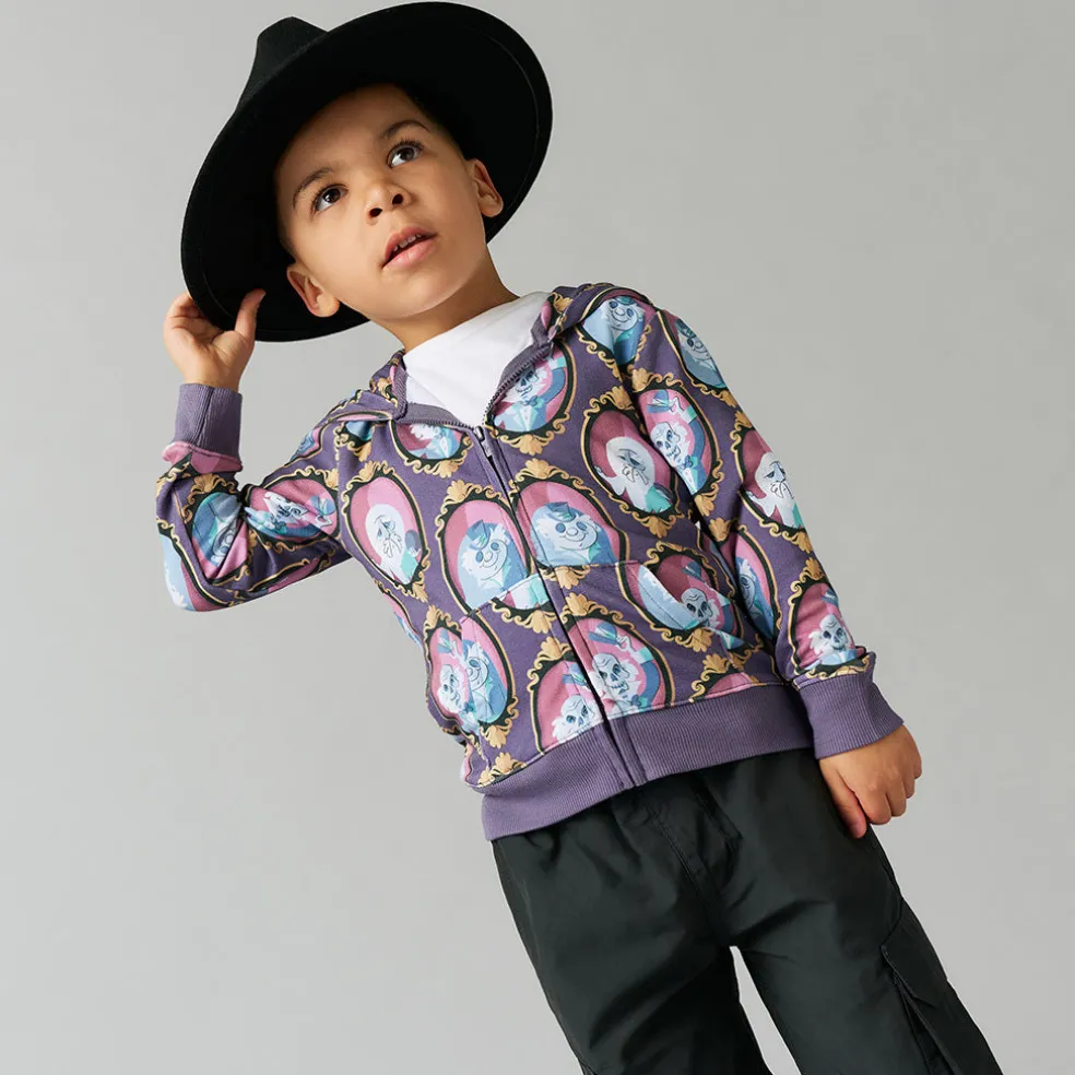 French Terry Zippered Hoodie