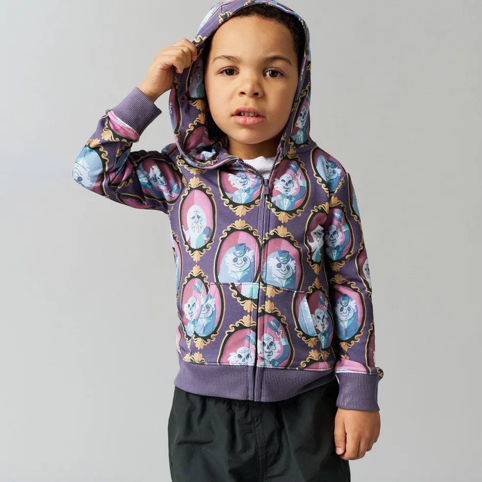French Terry Zippered Hoodie