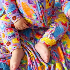 French Terry Zippered Hooded Romper