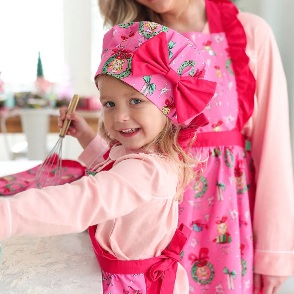 Kids' Bow Chef Hat