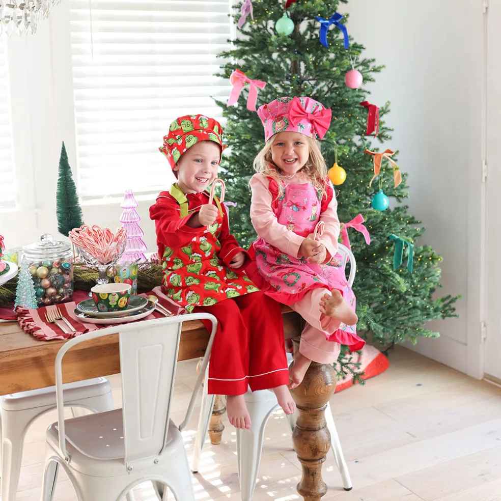 Kids' Bow Chef Hat