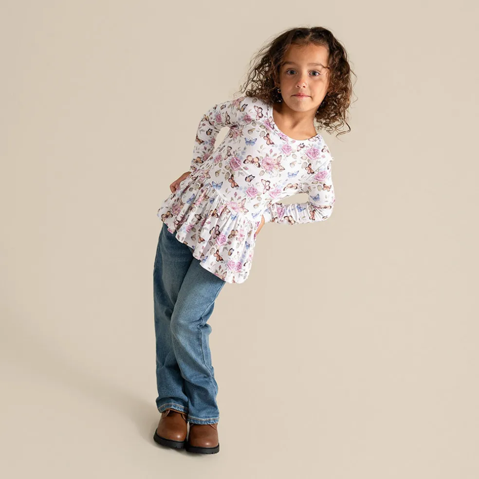 Long Sleeve Peplum