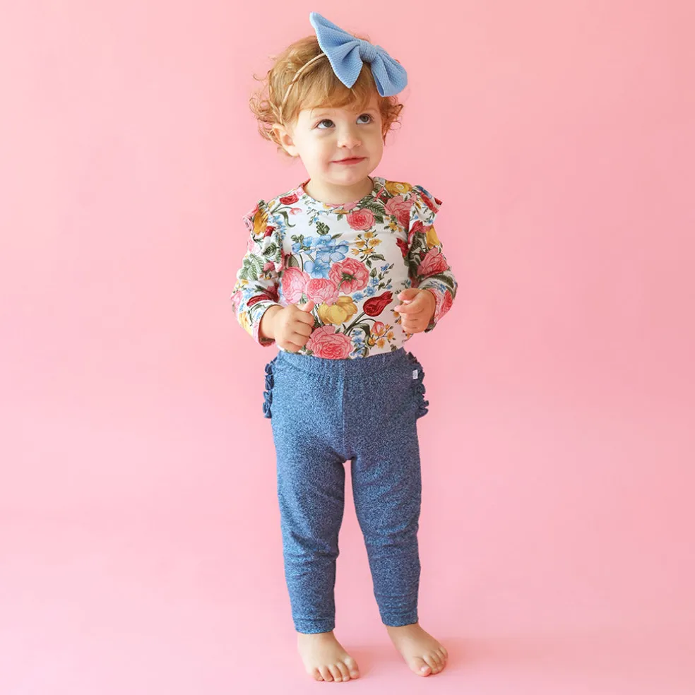 Long Sleeve Ruffled Bodysuit