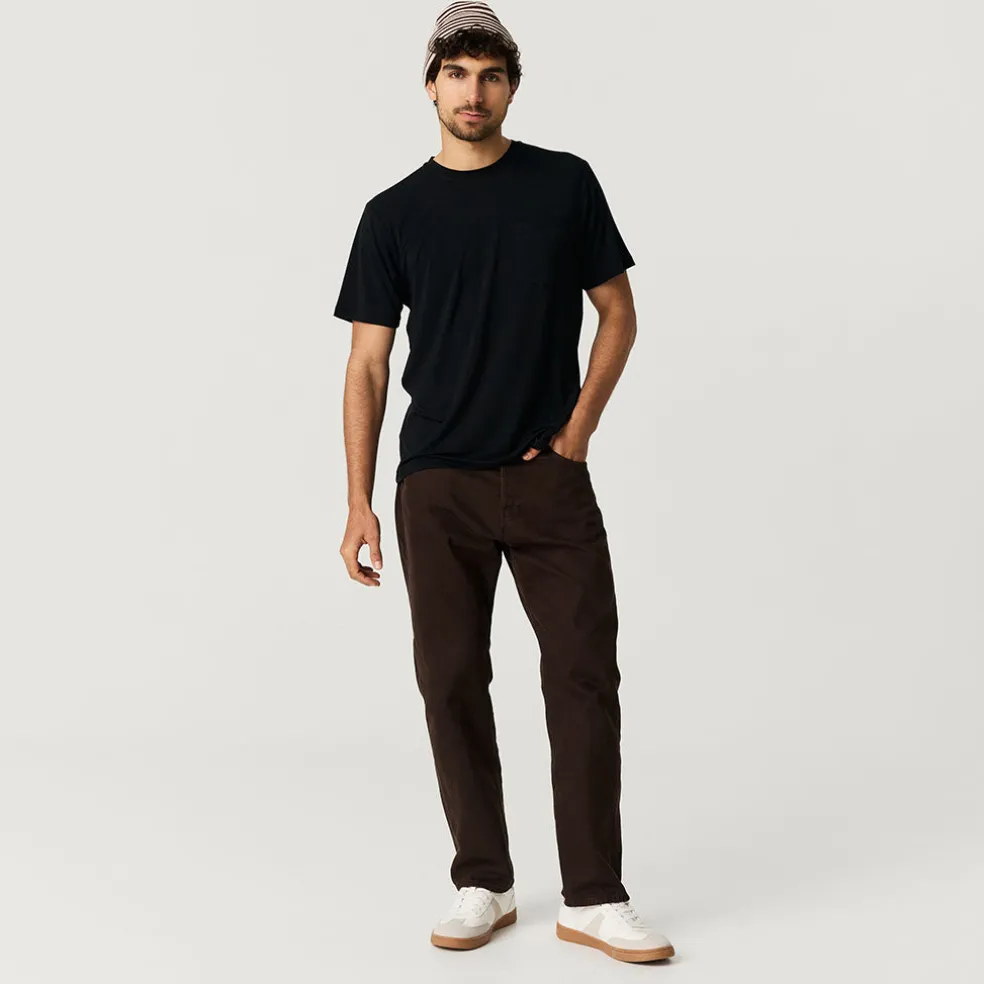 Men's Black Pocket Tee