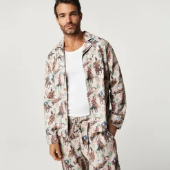Men's Flannelette Pajama Set