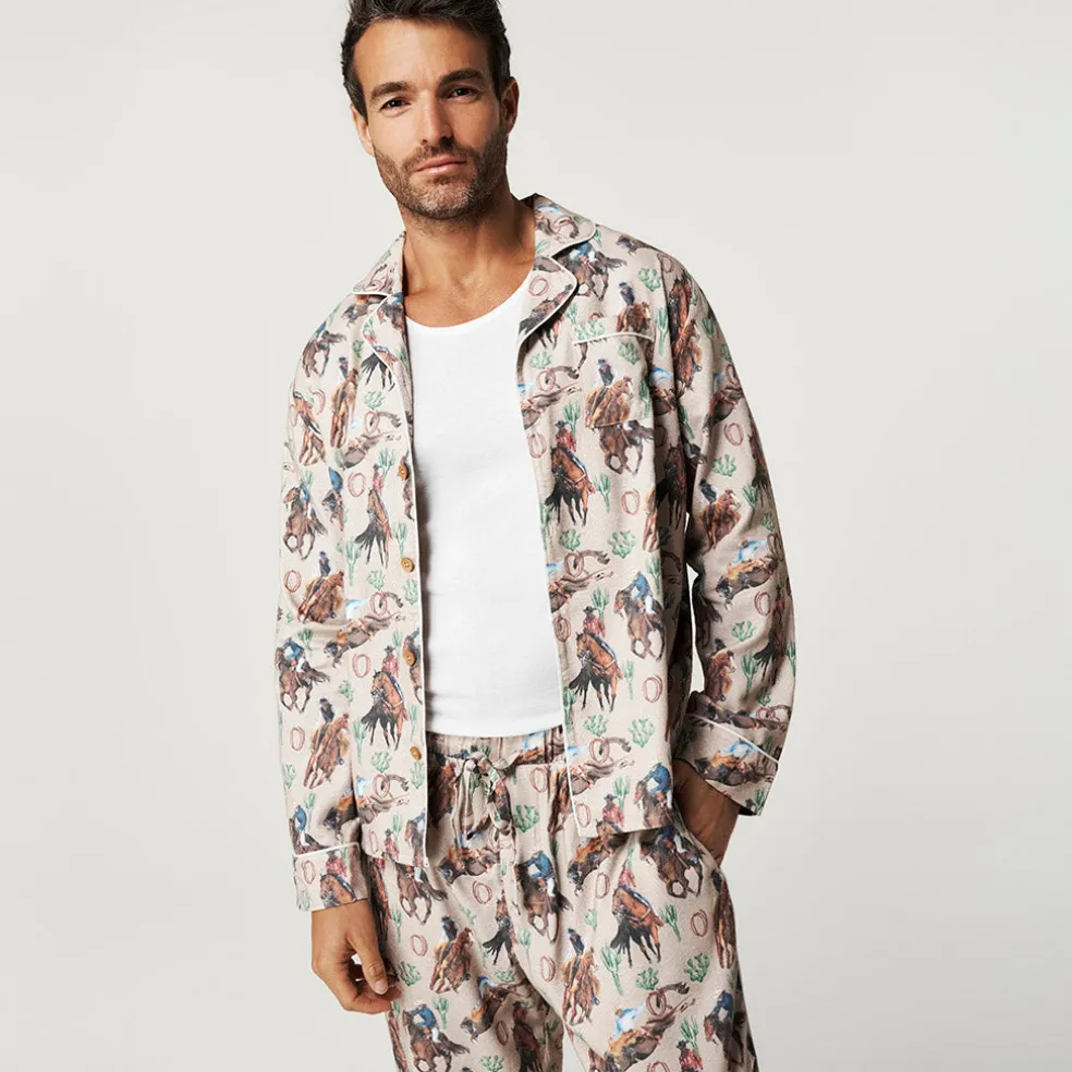 Men's Flannelette Pajama Set