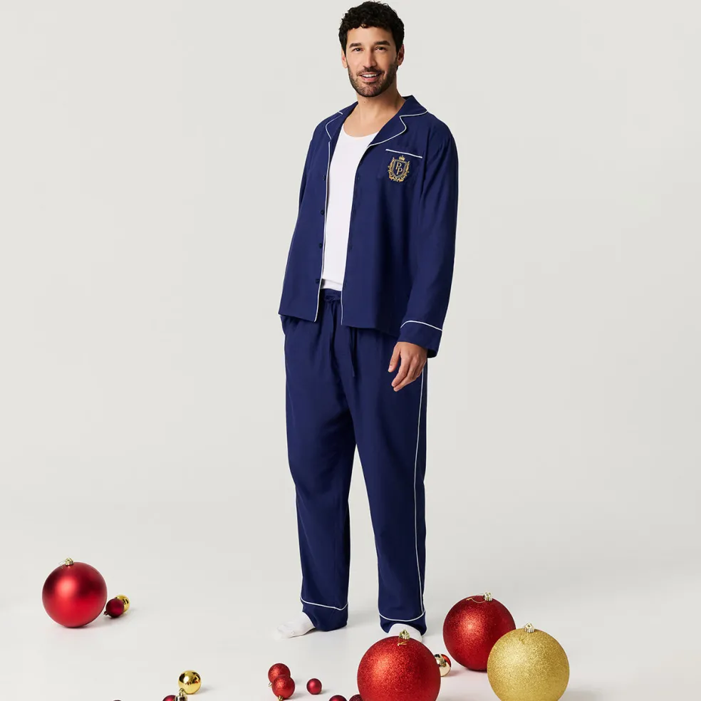 Men's Flannelette Pajama Set