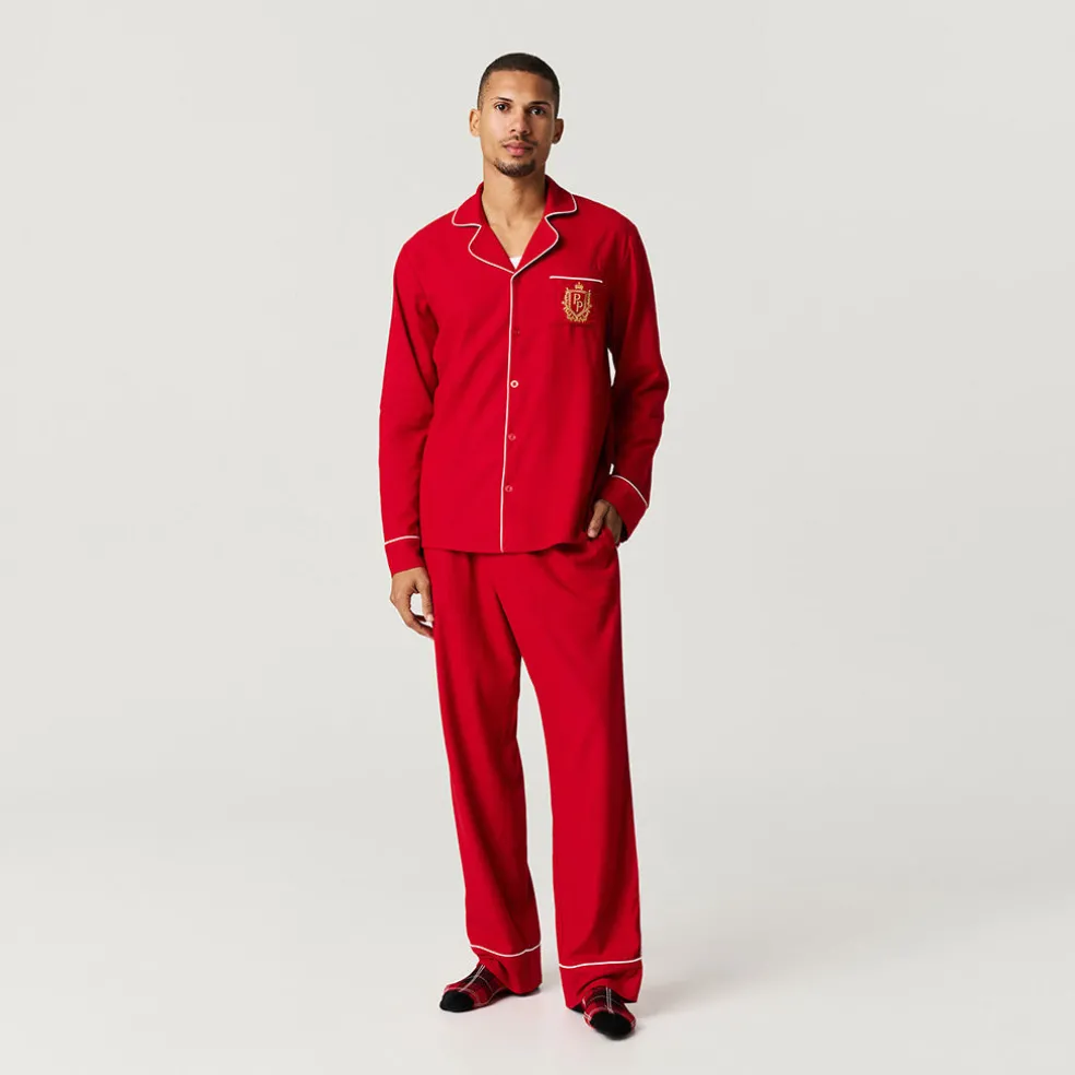 Men's Flannelette Pajama Set