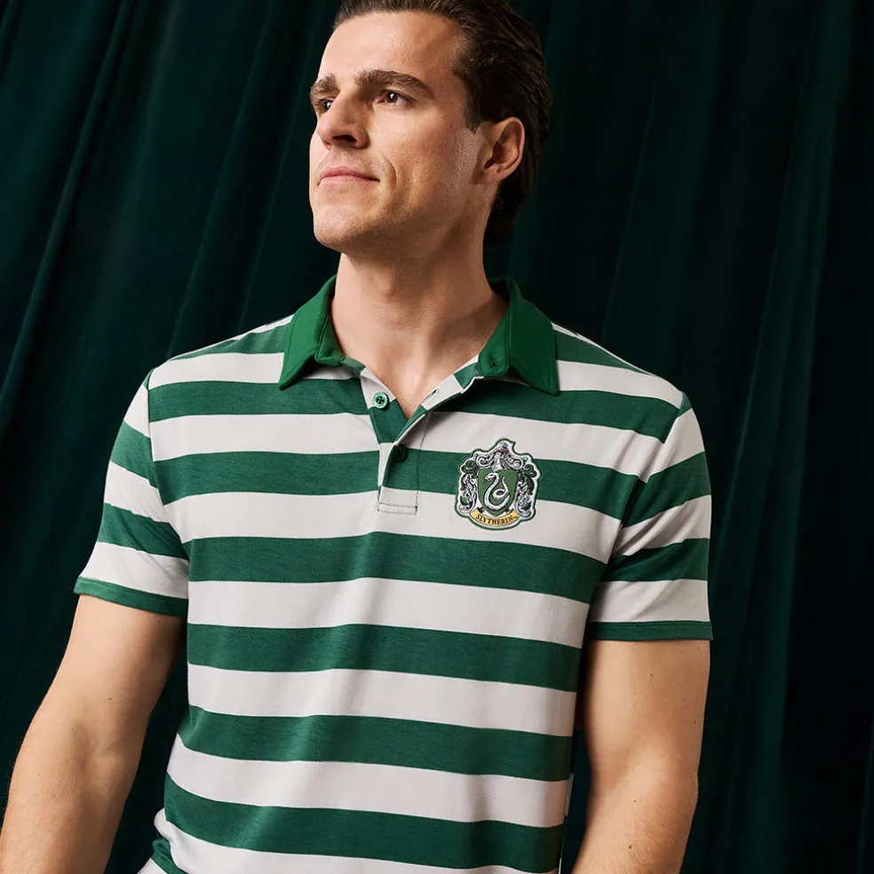 Men's French Terry Polo Shirt