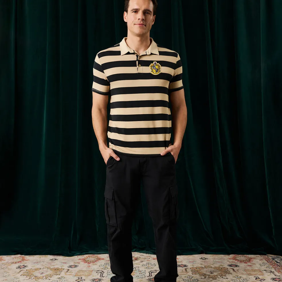 Men's French Terry Polo Shirt