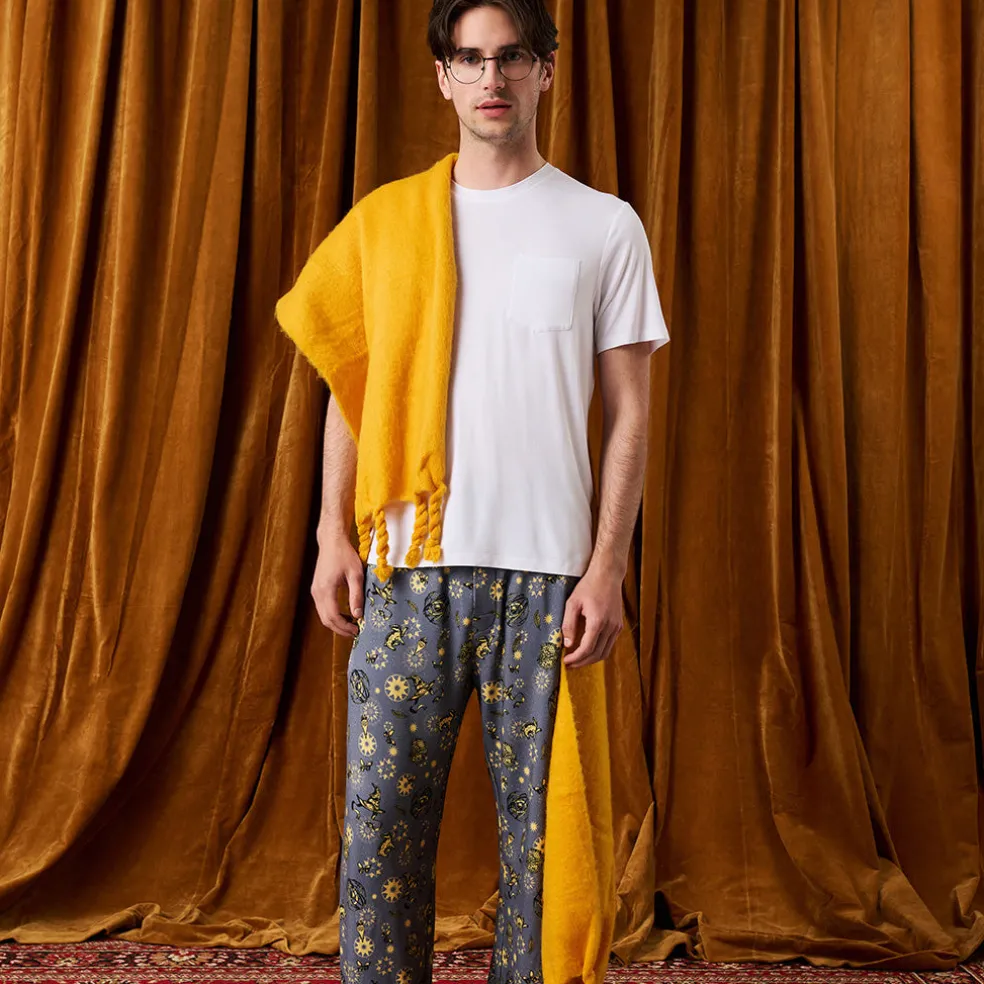 Men's French Terry Relaxed Pants
