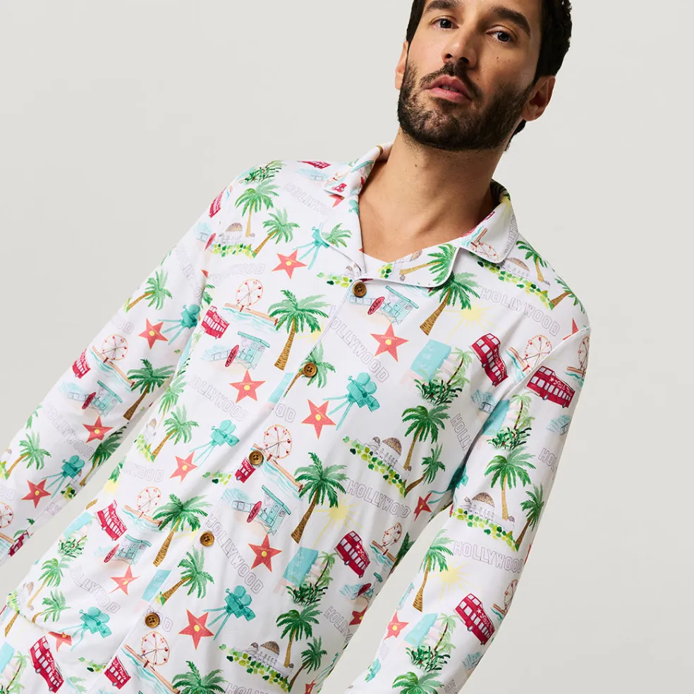 Men's Luxe Pajama Pant Set