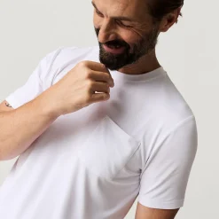 Men's White Pocket Tee