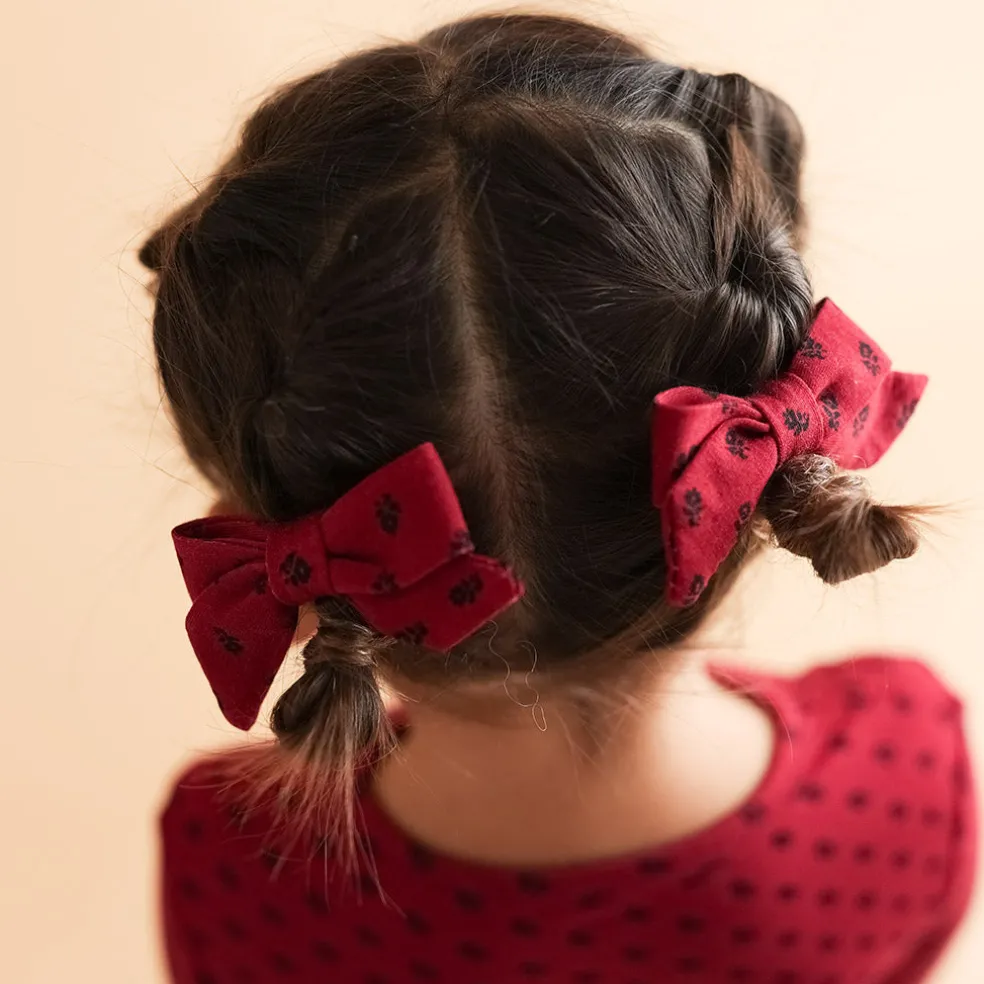 Mini Bow Hair Clips