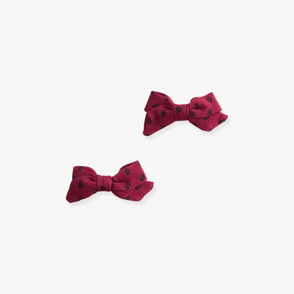Mini Bow Hair Clips