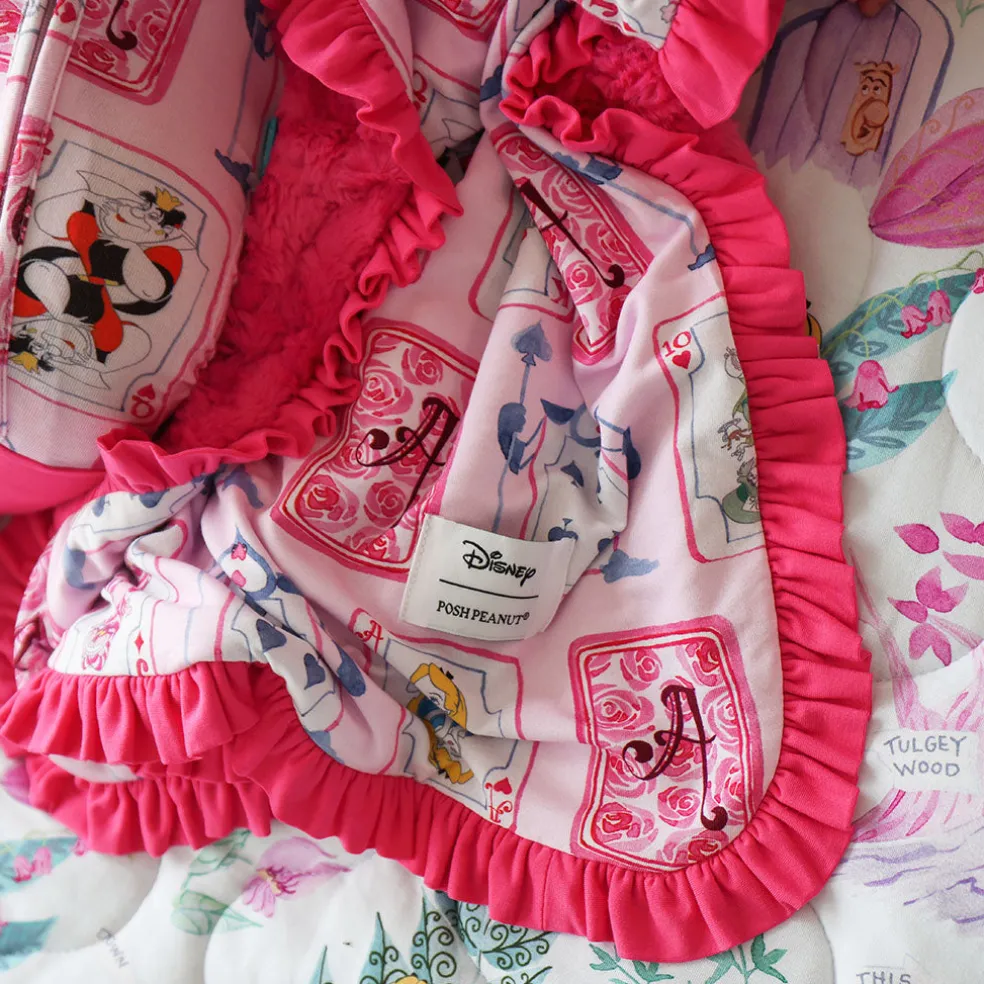 Minky Ruffled Luxette Patoo® Blanket