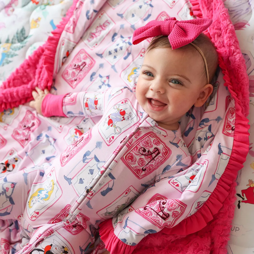 Minky Ruffled Luxette Patoo® Blanket