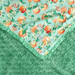 Minky Ruffled Luxette Patoo® Blanket